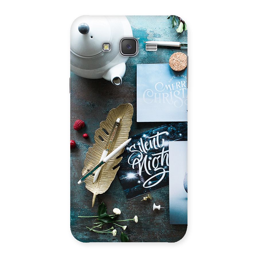 Silent Night Celebrations Back Case for Galaxy J7