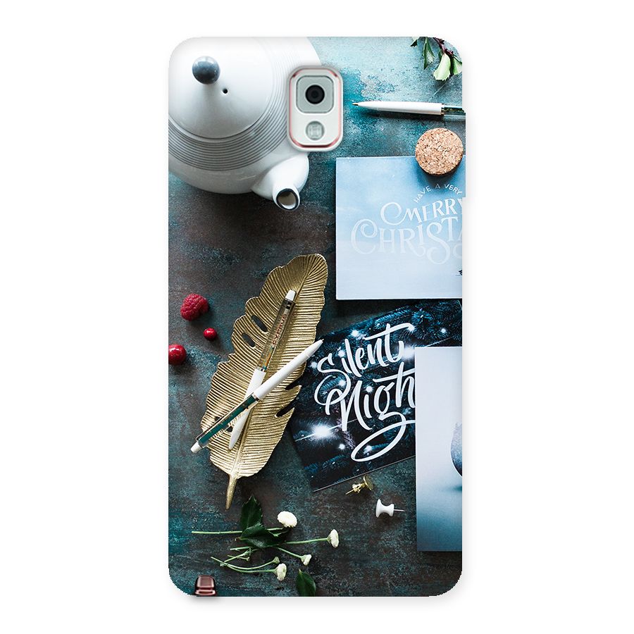 Silent Night Celebrations Back Case for Galaxy Note 3