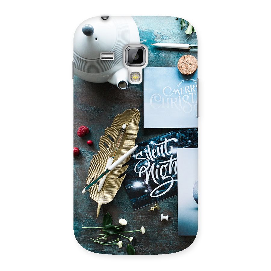 Silent Night Celebrations Back Case for Galaxy S Duos