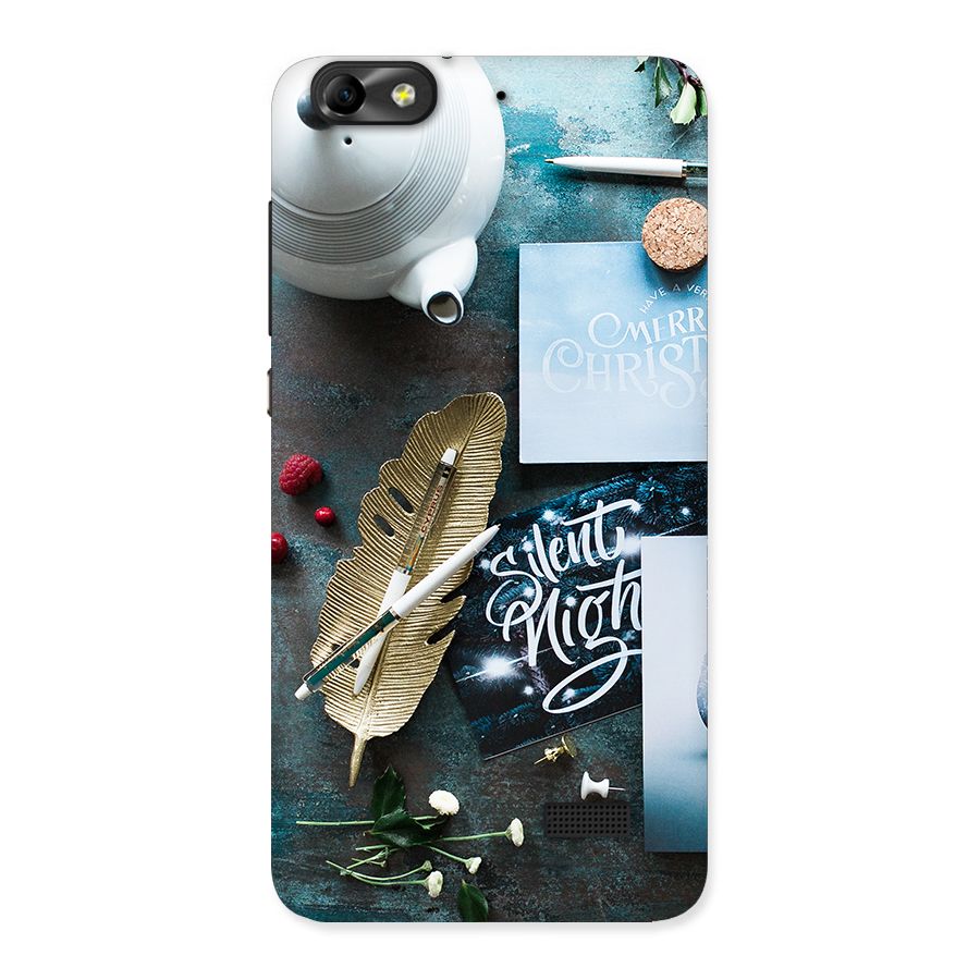 Silent Night Celebrations Back Case for Honor 4C