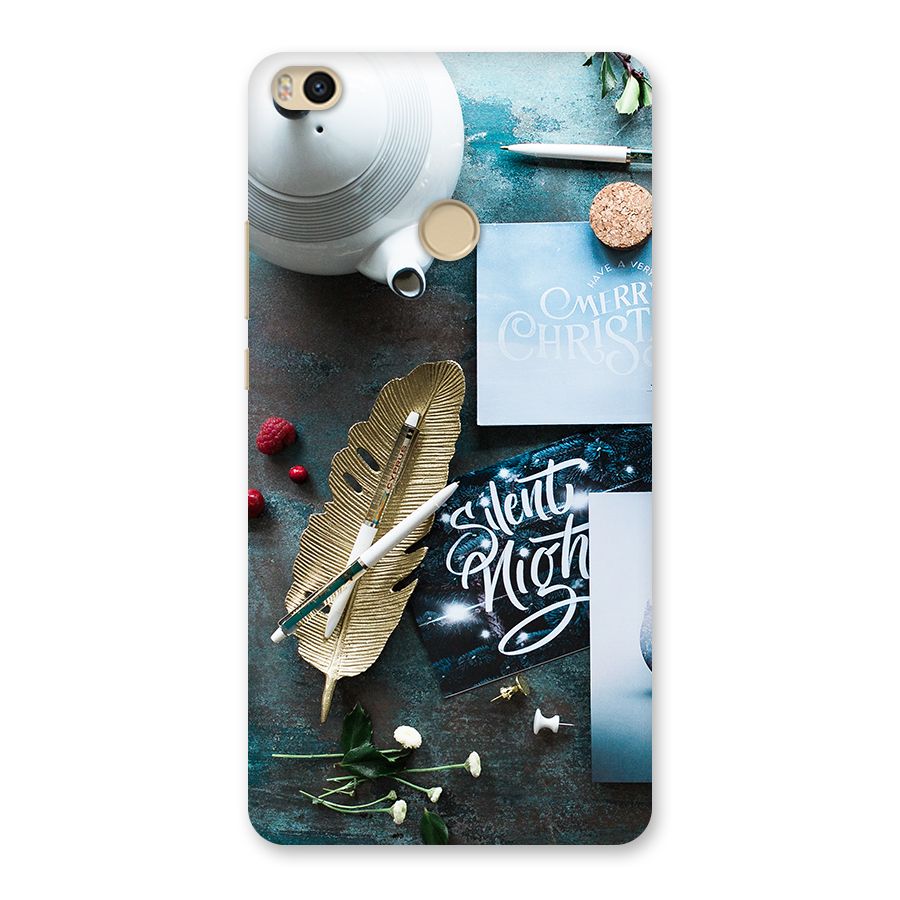Silent Night Celebrations Back Case for Mi Max 2
