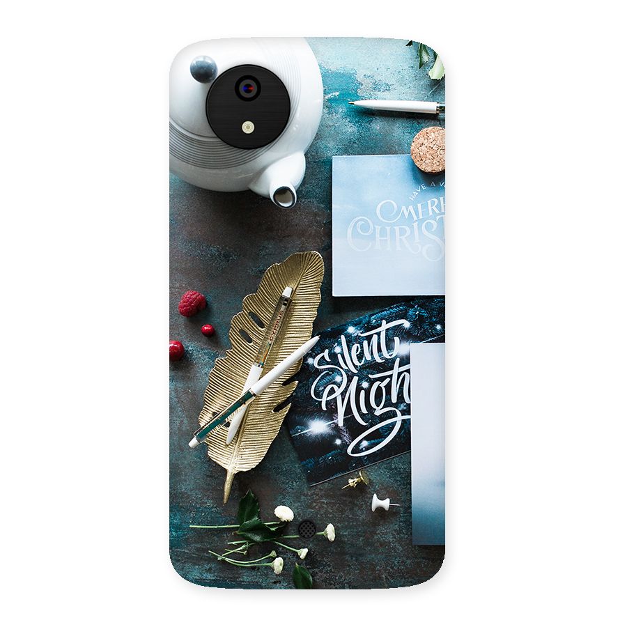 Silent Night Celebrations Back Case for Micromax Canvas A1