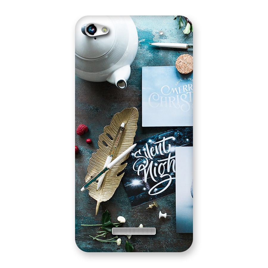Silent Night Celebrations Back Case for Micromax Hue 2