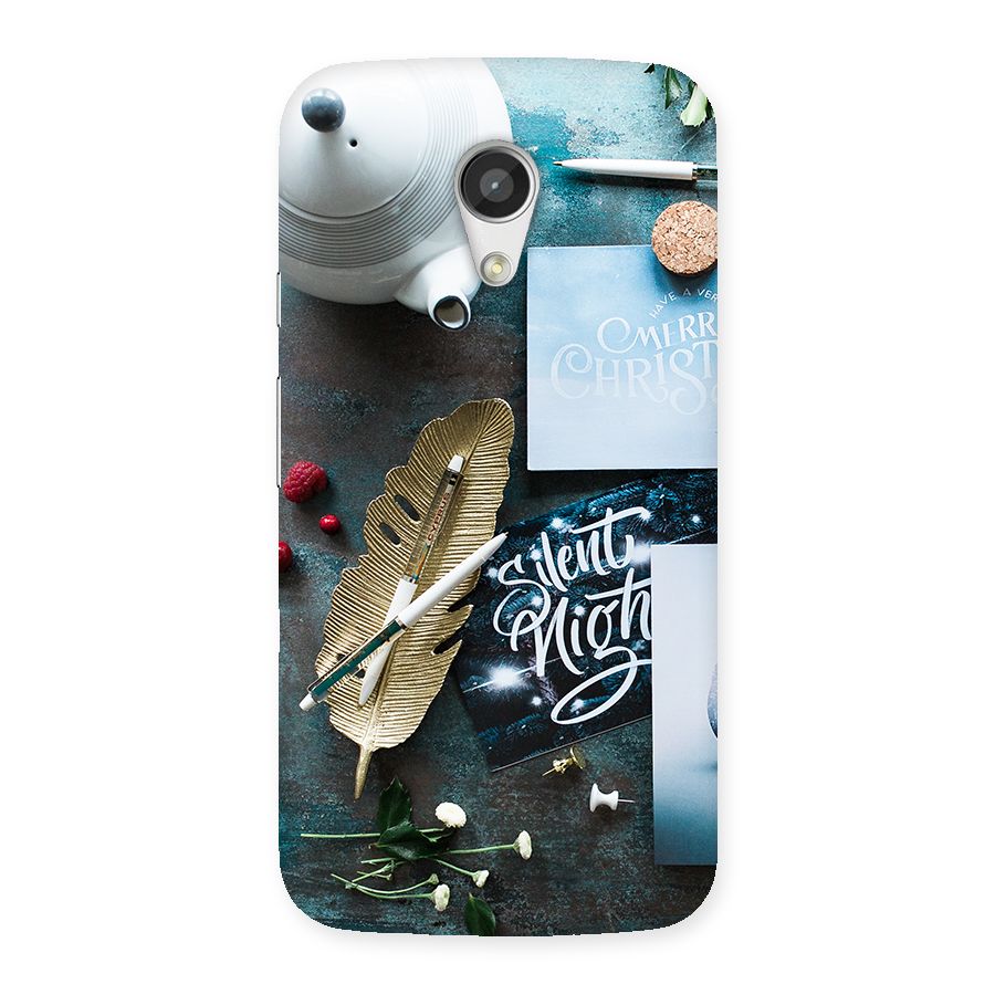 Silent Night Celebrations Back Case for Moto G 2nd Gen
