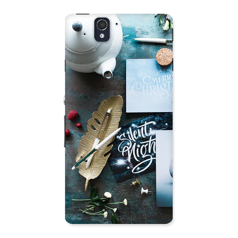 Silent Night Celebrations Back Case for Sony Xperia Z