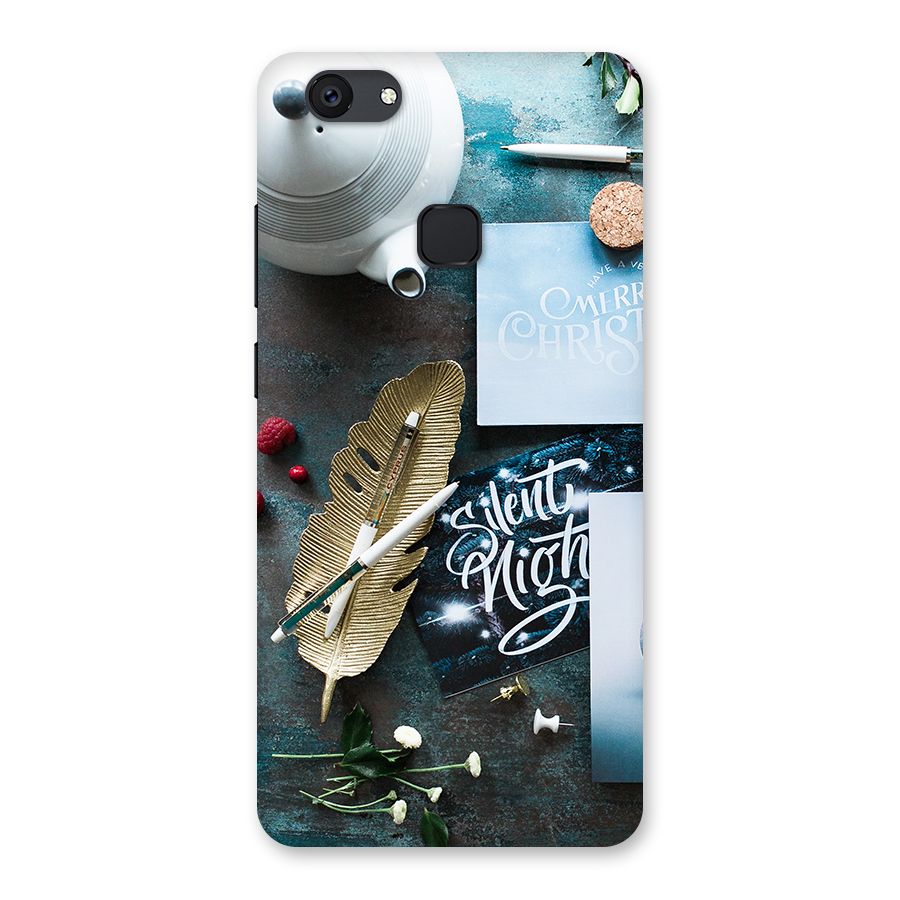 Silent Night Celebrations Back Case for Vivo V7 Plus