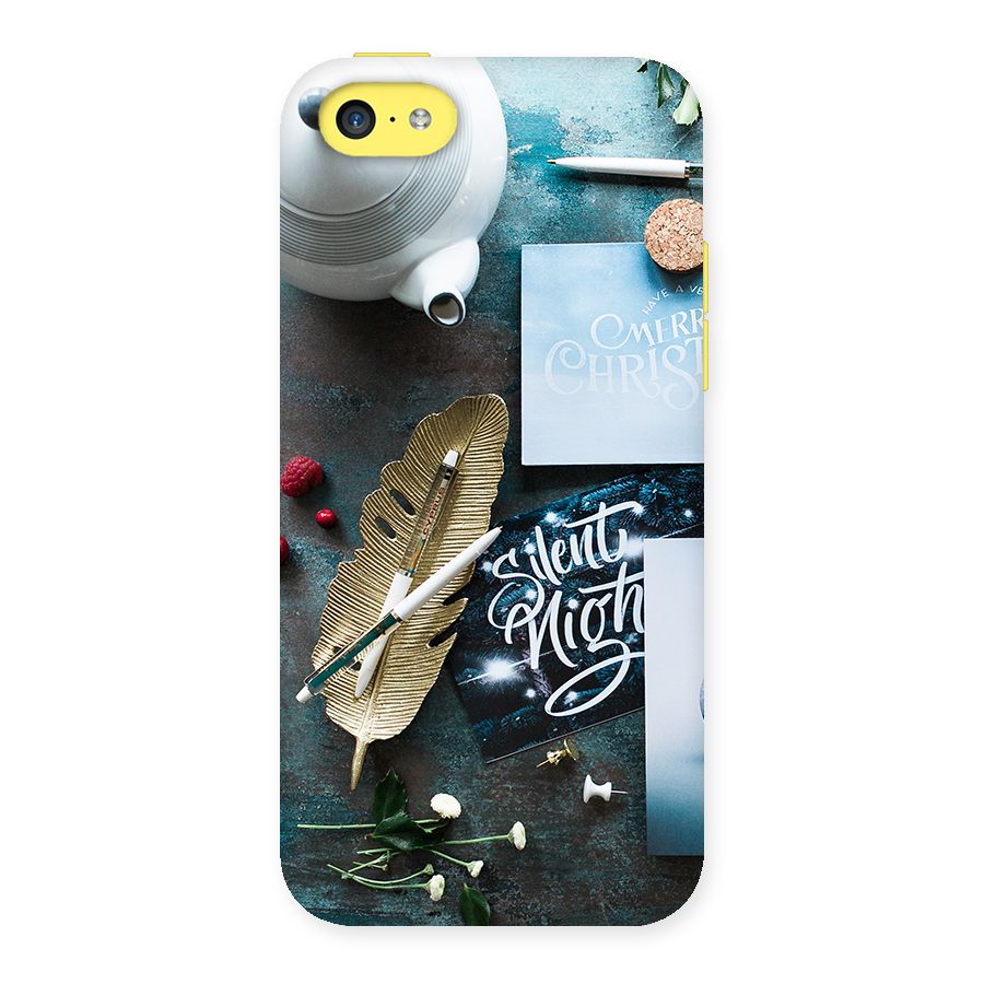 Silent Night Celebrations Back Case for iPhone 5C
