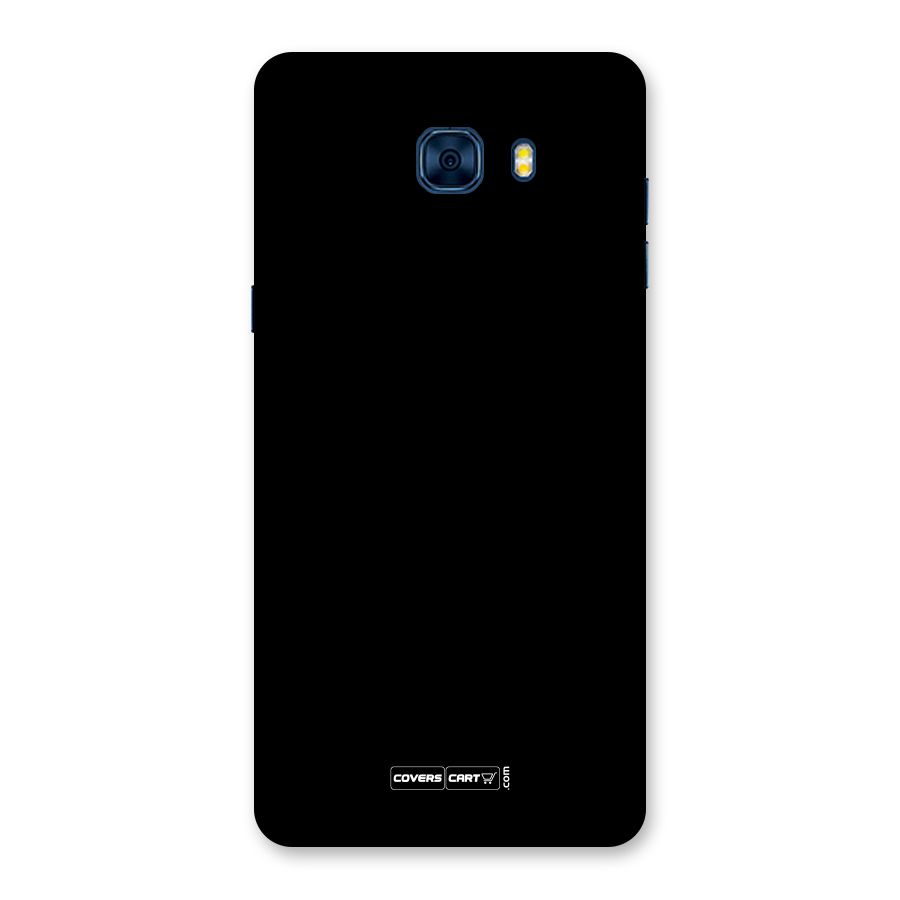 Simple Black Back Case for Galaxy C7 Pro