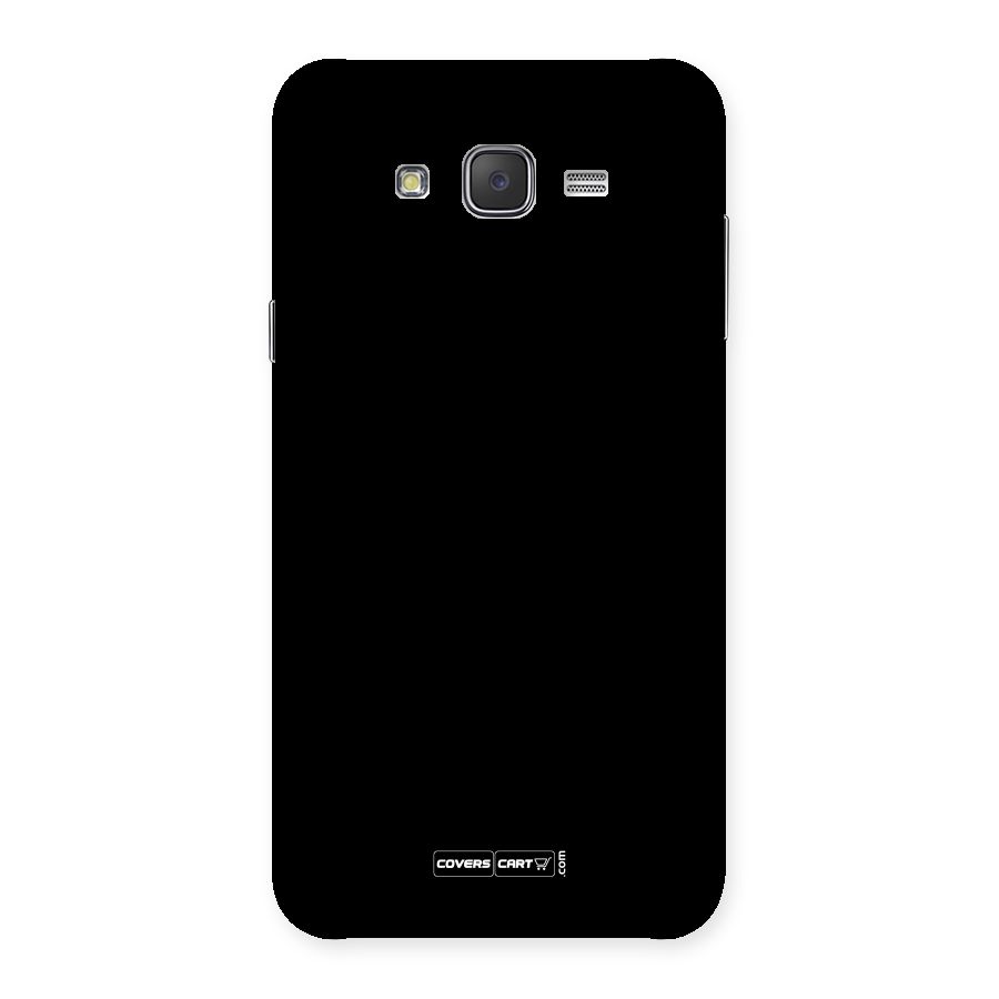 Simple Black Back Case for Galaxy J7