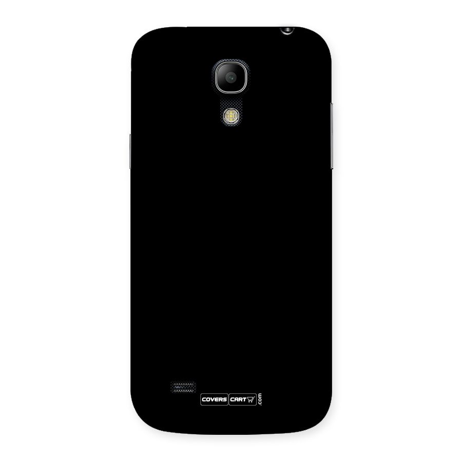 Simple Black Back Case for Galaxy S4 Mini