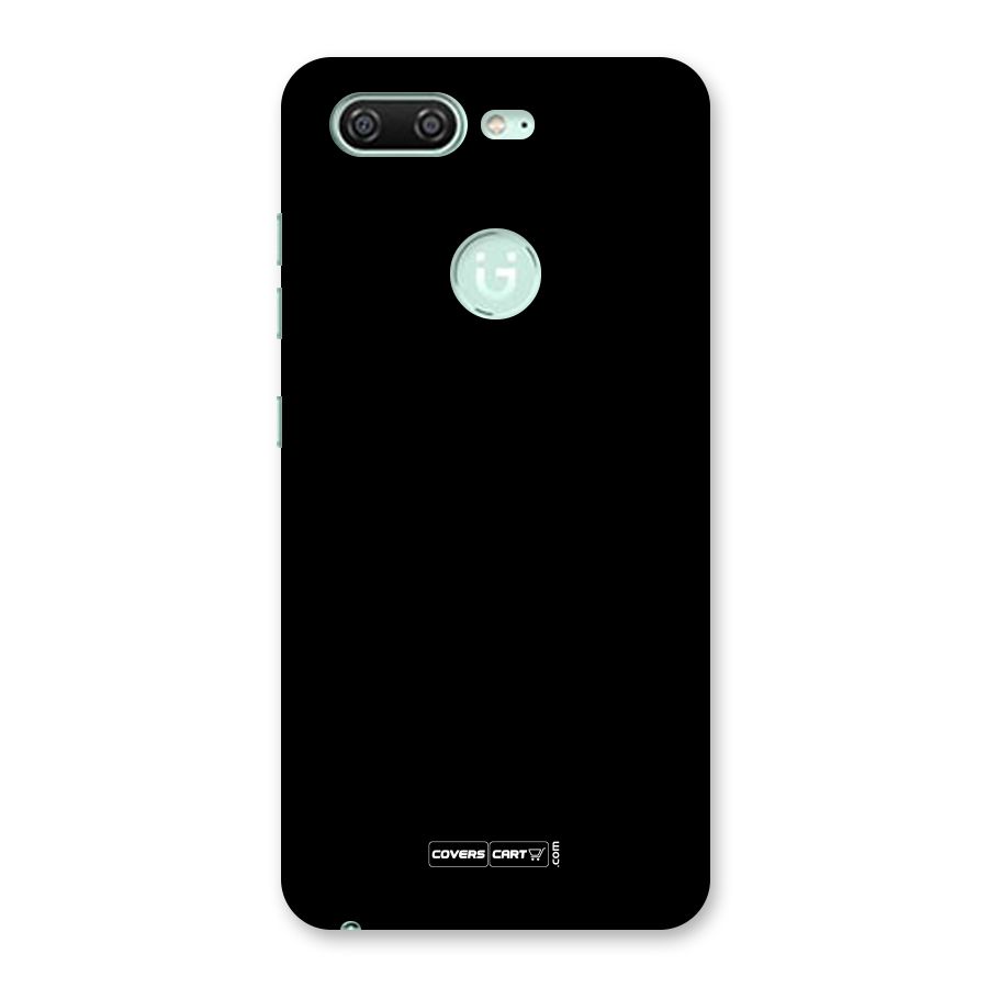 Simple Black Back Case for Gionee S10