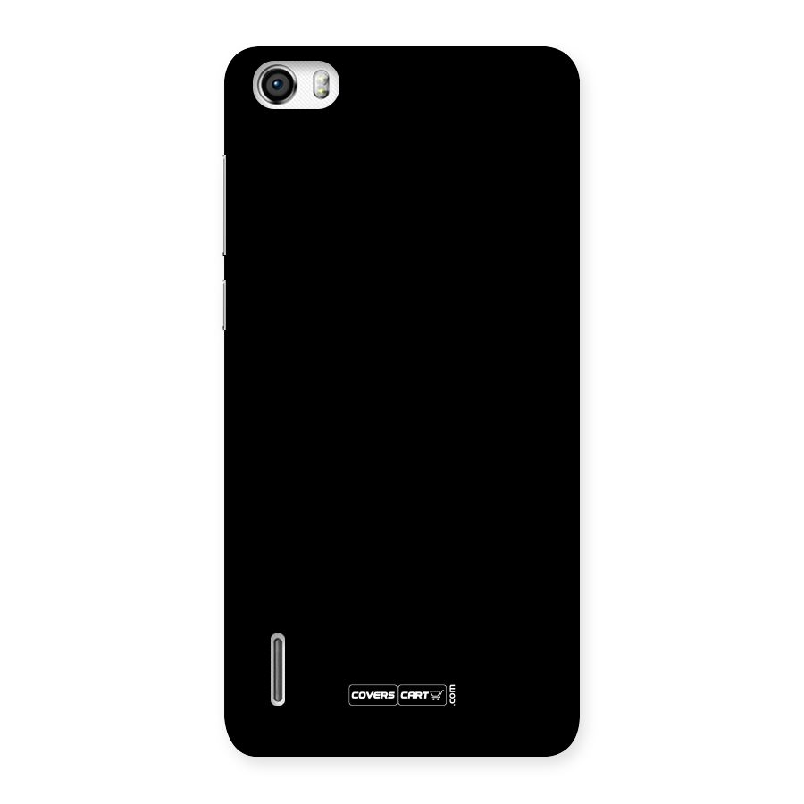 Simple Black Back Case for Honor 6
