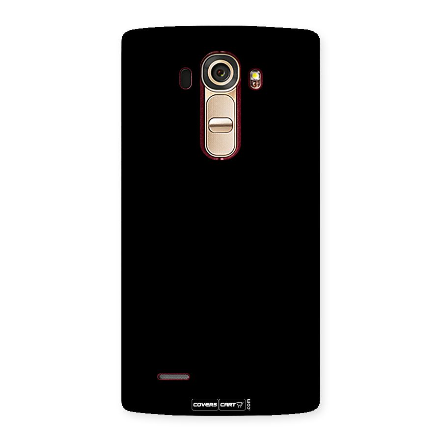 Simple Black Back Case for LG G4
