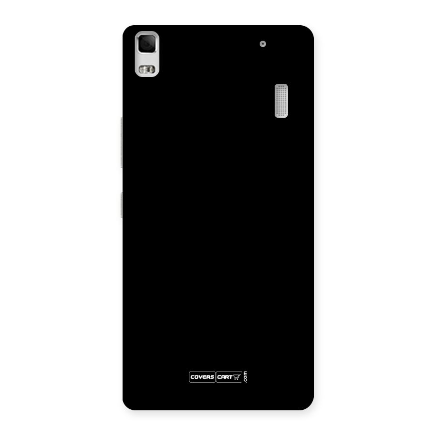 Simple Black Back Case for Lenovo A7000