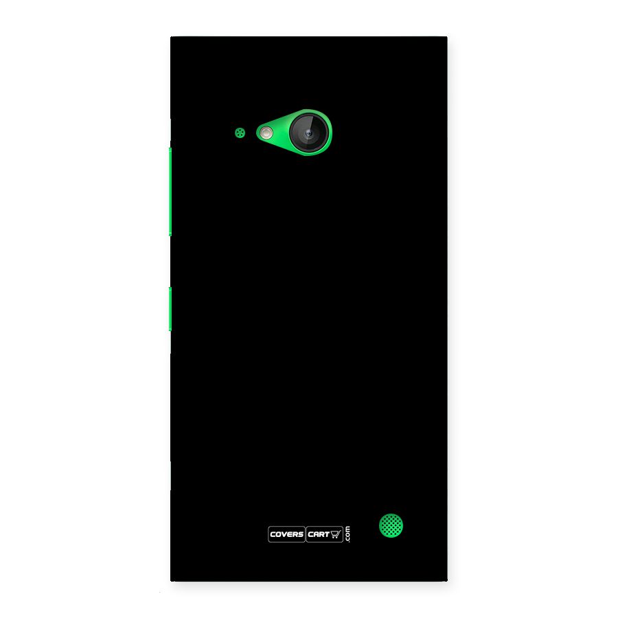Simple Black Back Case for Lumia 730