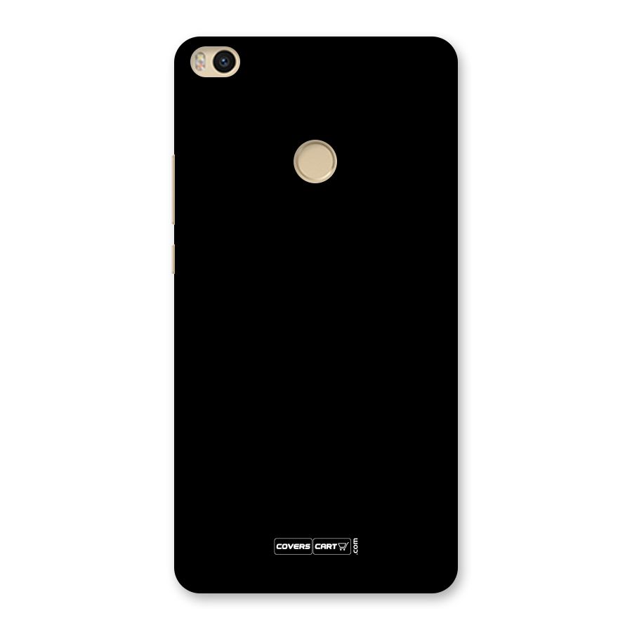 Simple Black Back Case for Mi Max 2