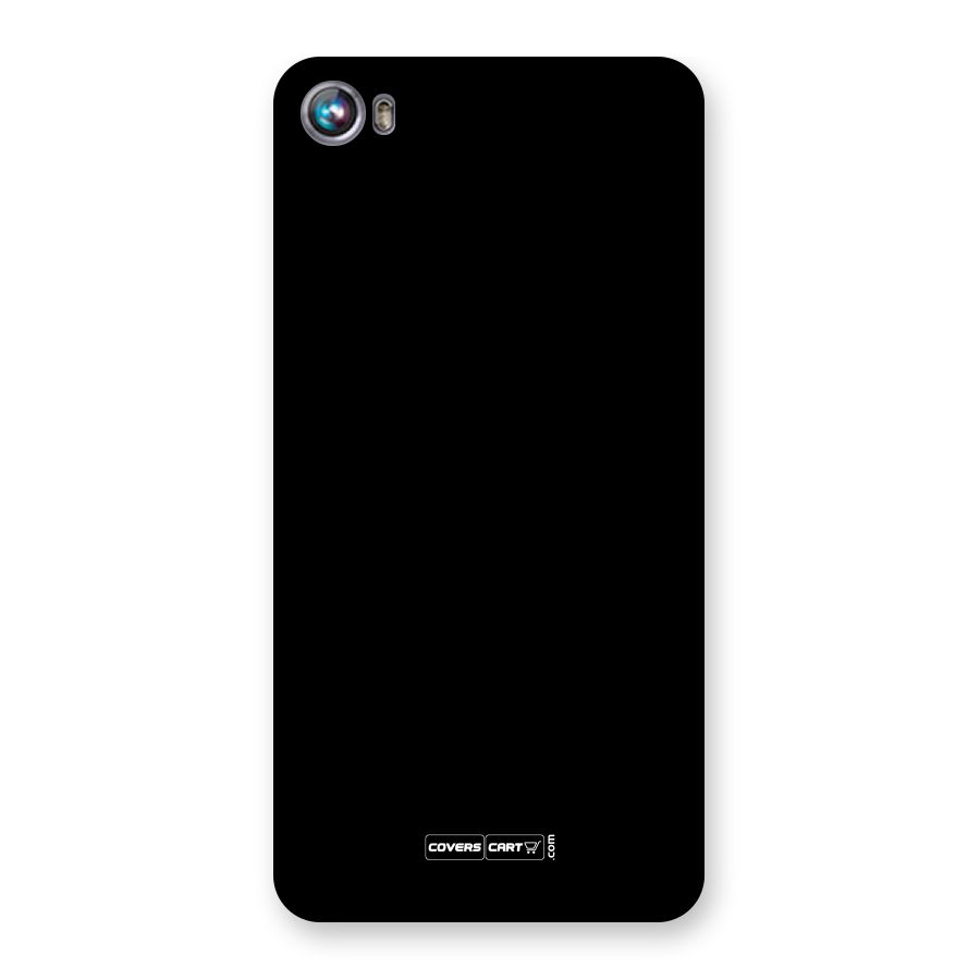 Simple Black Back Case for Micromax Canvas Fire 4 A107