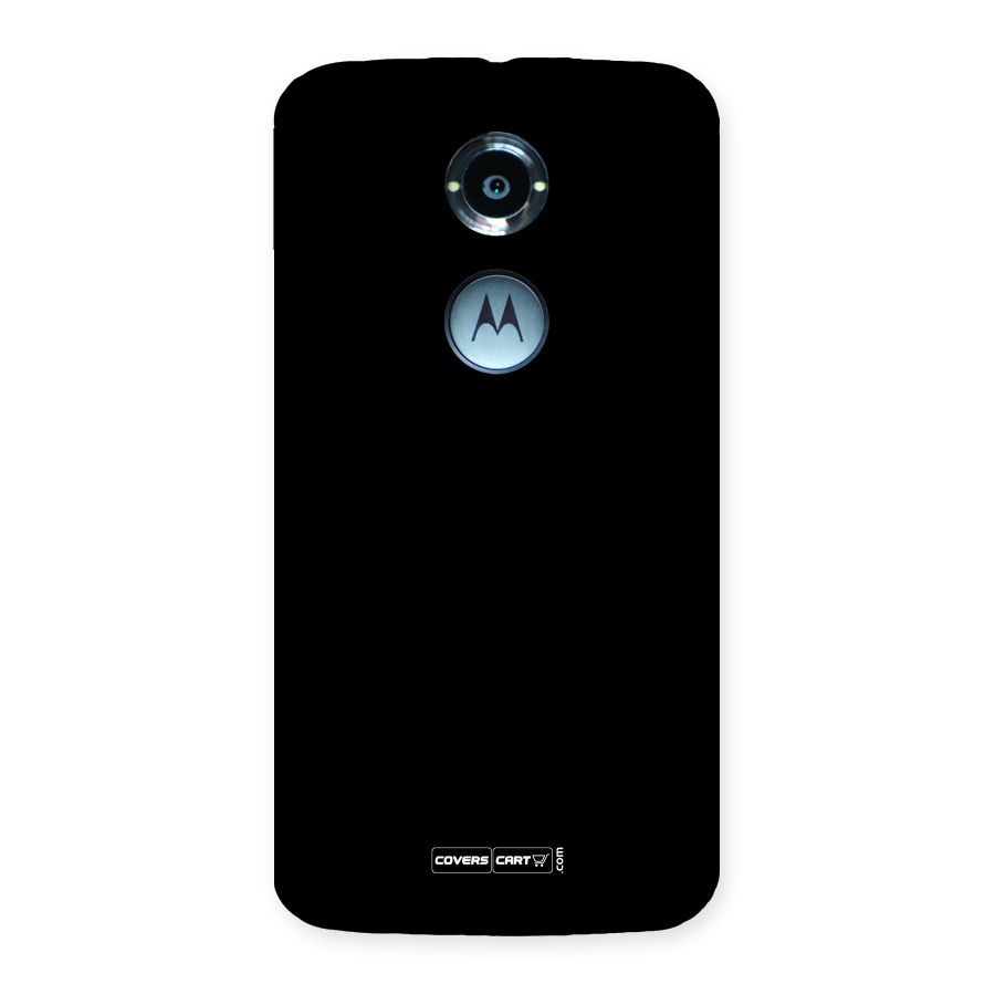 Simple Black Back Case for Moto X 2nd Gen