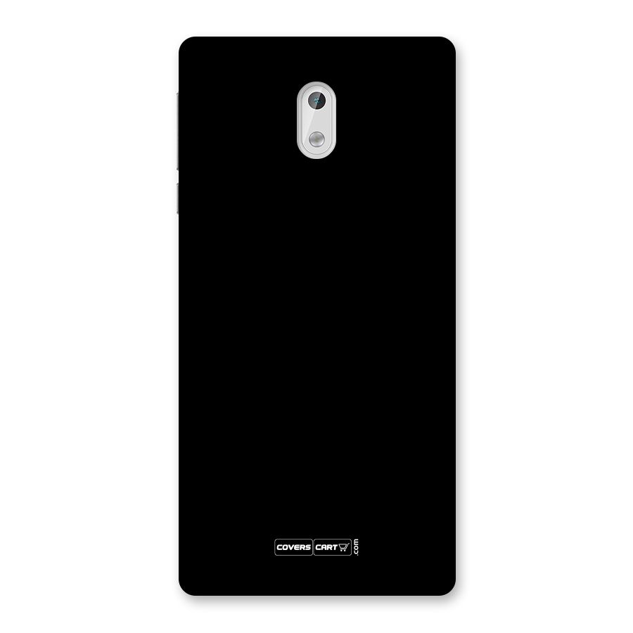 Simple Black Back Case for Nokia 3