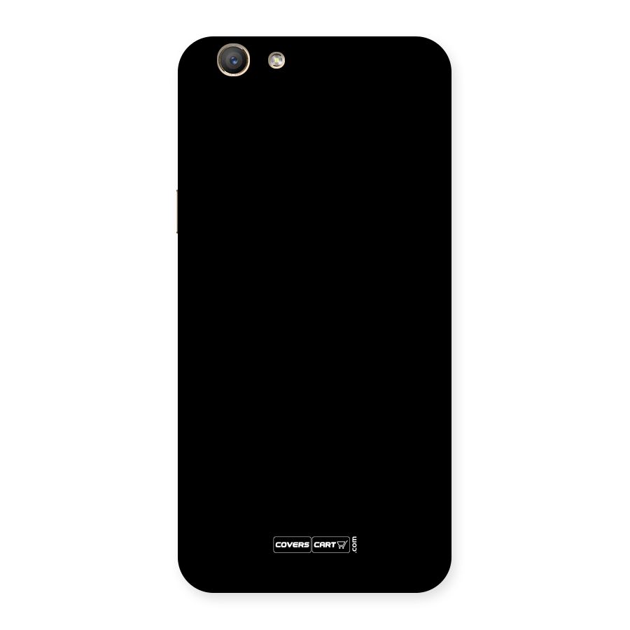 Simple Black Back Case for Oppo F1s
