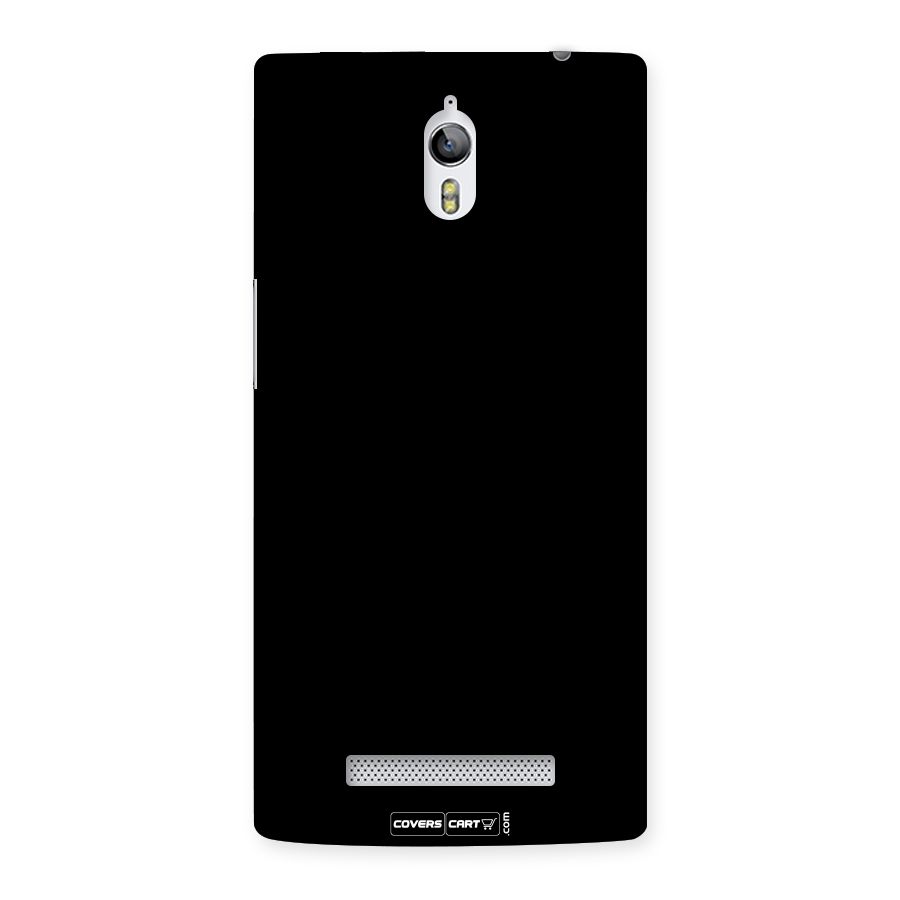Simple Black Back Case for Oppo Find 7
