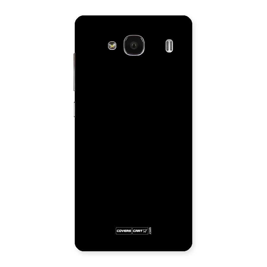 Simple Black Back Case for Redmi 2s