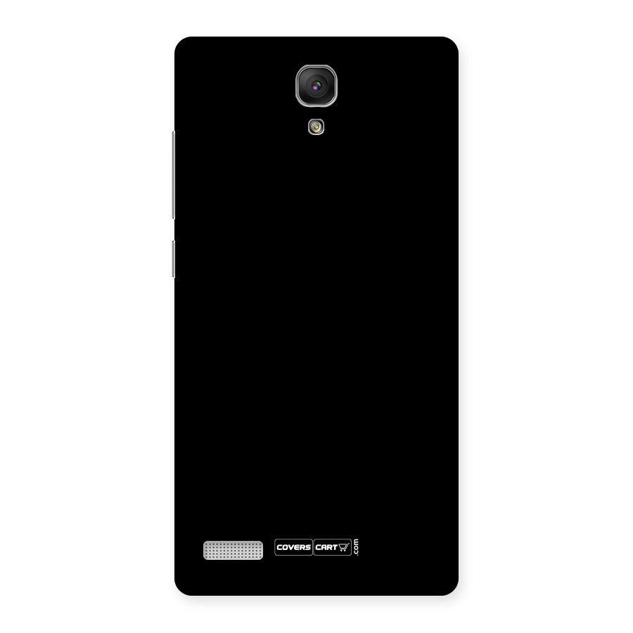 Simple Black Back Case for Redmi Note Prime