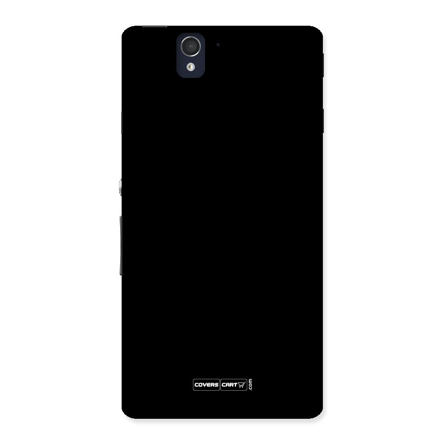 Simple Black Back Case for Sony Xperia Z