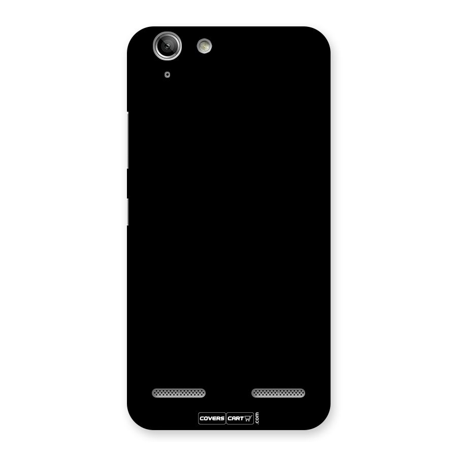 Simple Black Back Case for Vibe K5 Plus