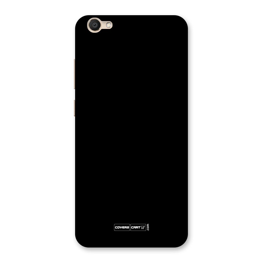 Simple Black Back Case for Vivo V5