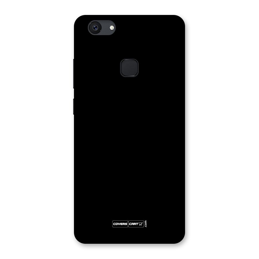 Simple Black Back Case for Vivo V7 Plus