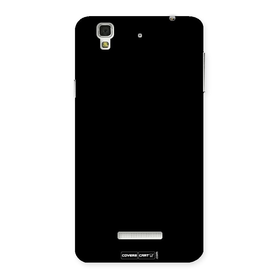 Simple Black Back Case for YU Yureka Plus