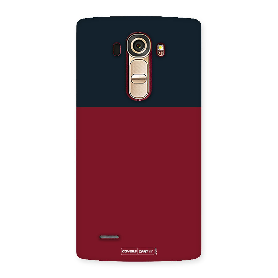 Maroon and Navy Blue Back Case for LG G4