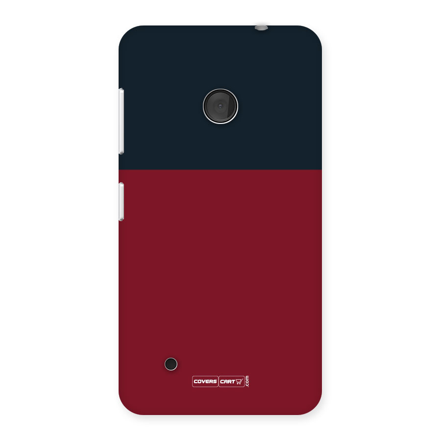 Maroon and Navy Blue Back Case for Lumia 530