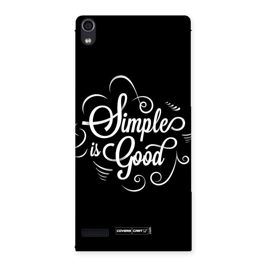 Simple is Good Back Case for Ascend P6