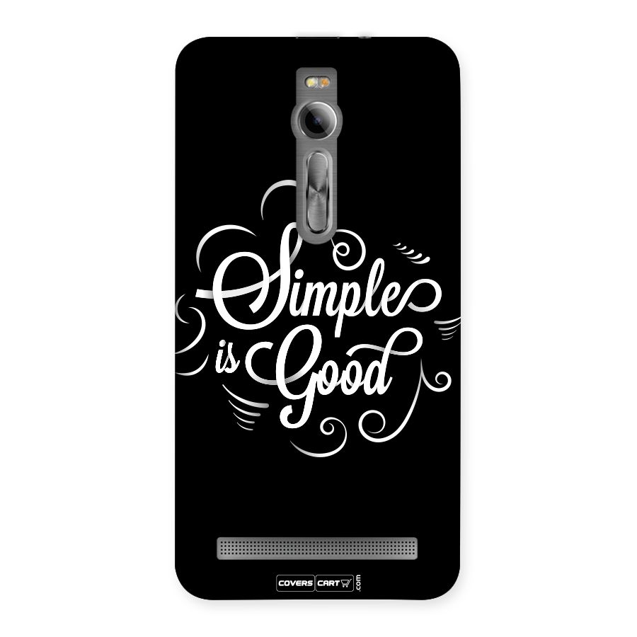 Simple is Good Back Case for Asus Zenfone 2