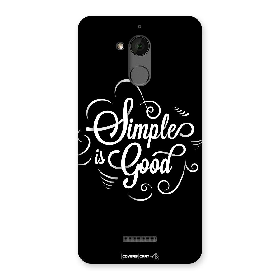 Simple is Good Back Case for Coolpad Note 5