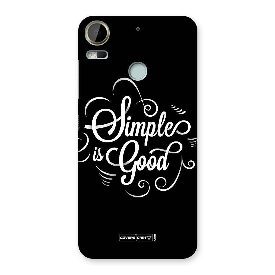 Simple is Good Back Case for Desire 10 Pro