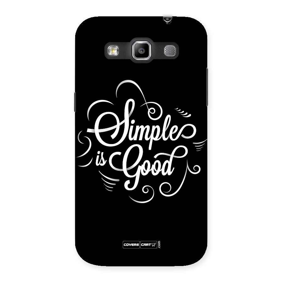 Simple is Good Back Case for Galaxy Grand Quattro