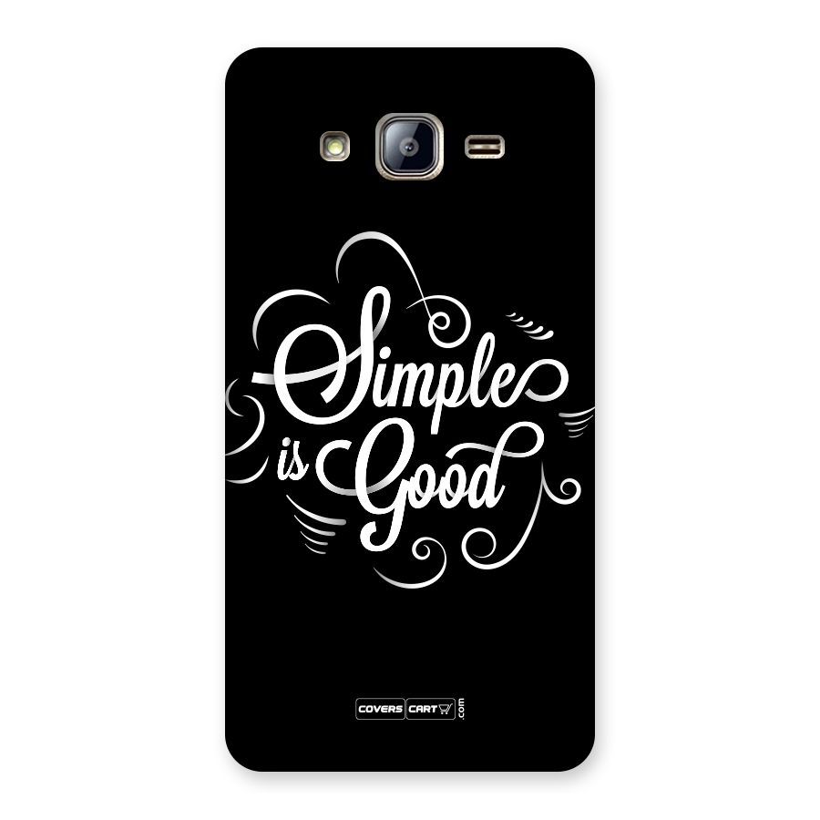 Simple is Good Back Case for Galaxy On5