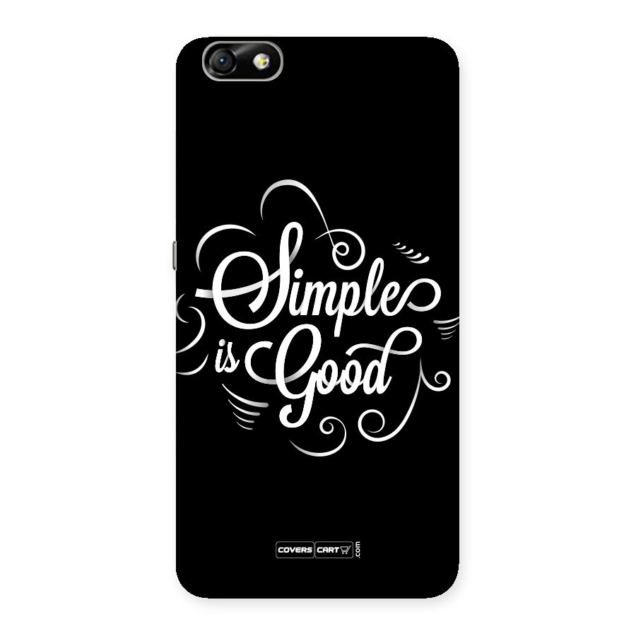 Simple is Good Back Case for Honor 4X
