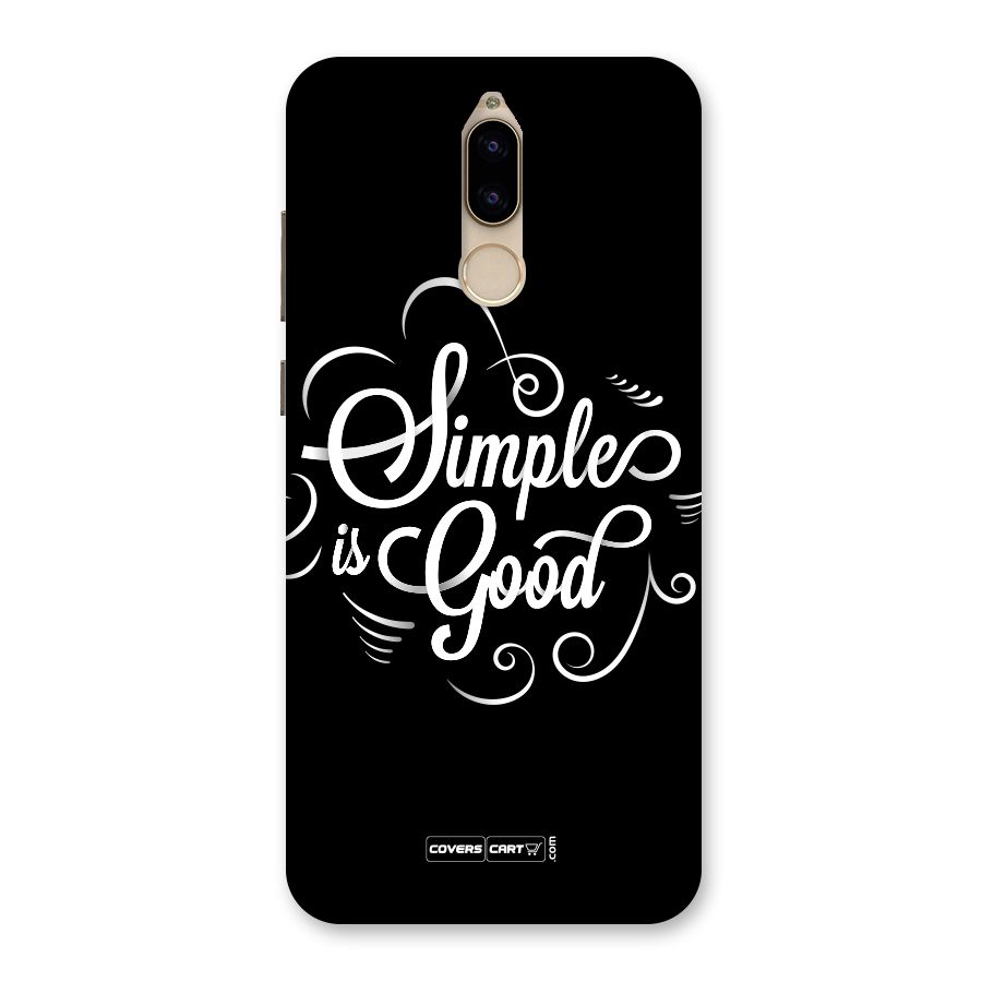 Simple is Good Back Case for Honor 9i