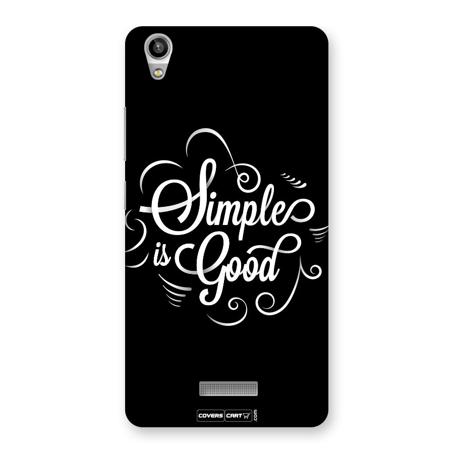 Simple is Good Back Case for Lava-Pixel-V1