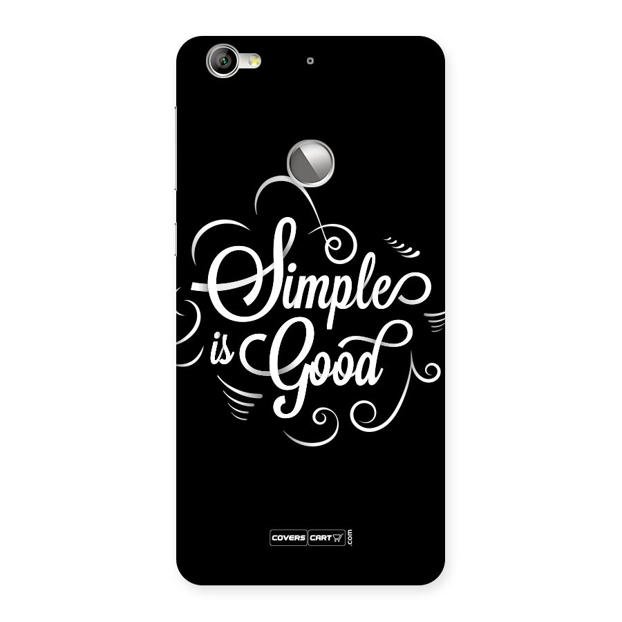 Simple is Good Back Case for LeTV Le 1s