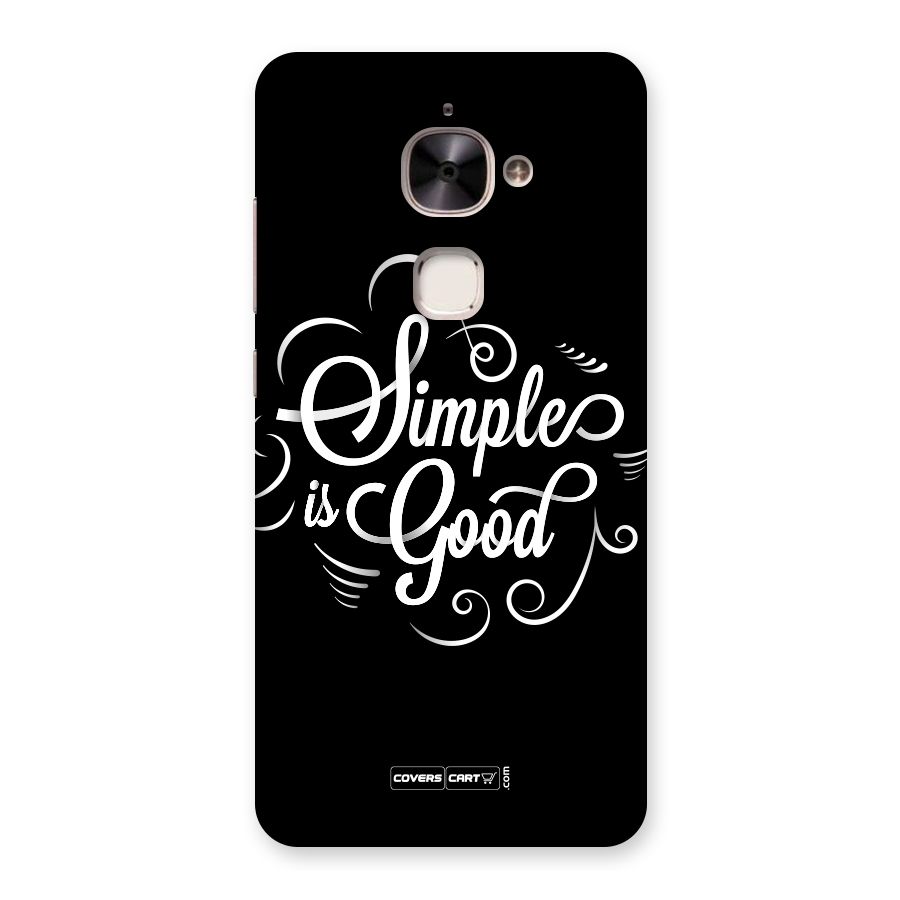 Simple is Good Back Case for Le 2