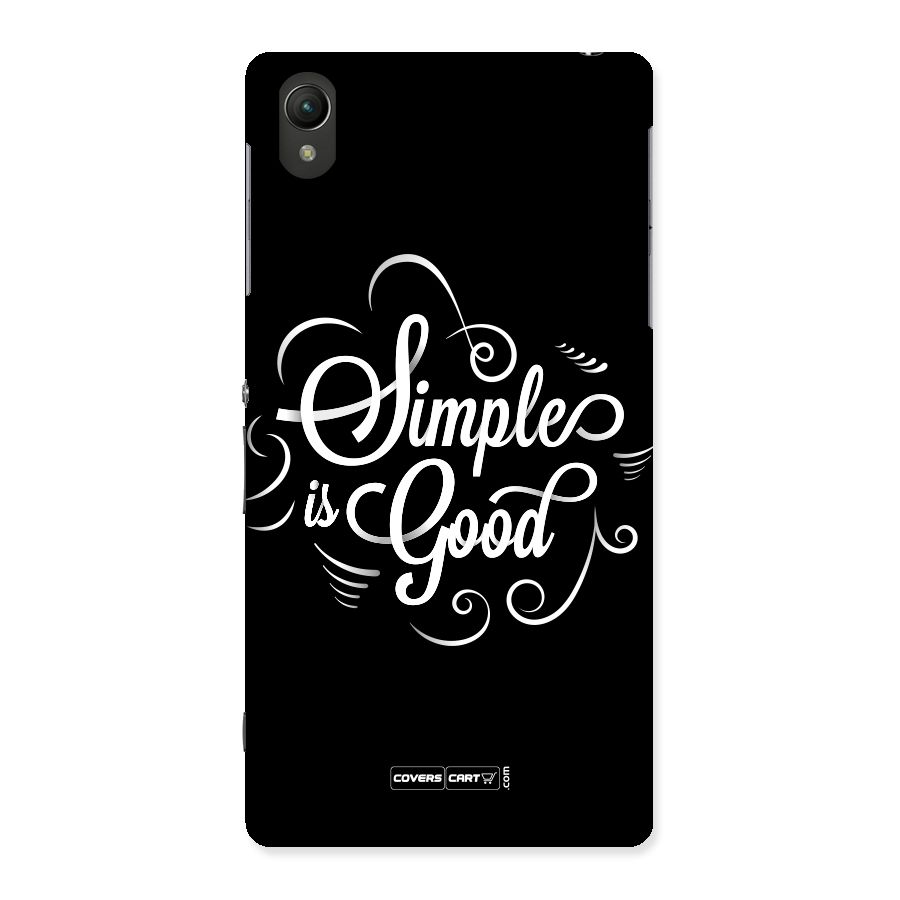 Simple is Good Back Case for Sony Xperia Z2