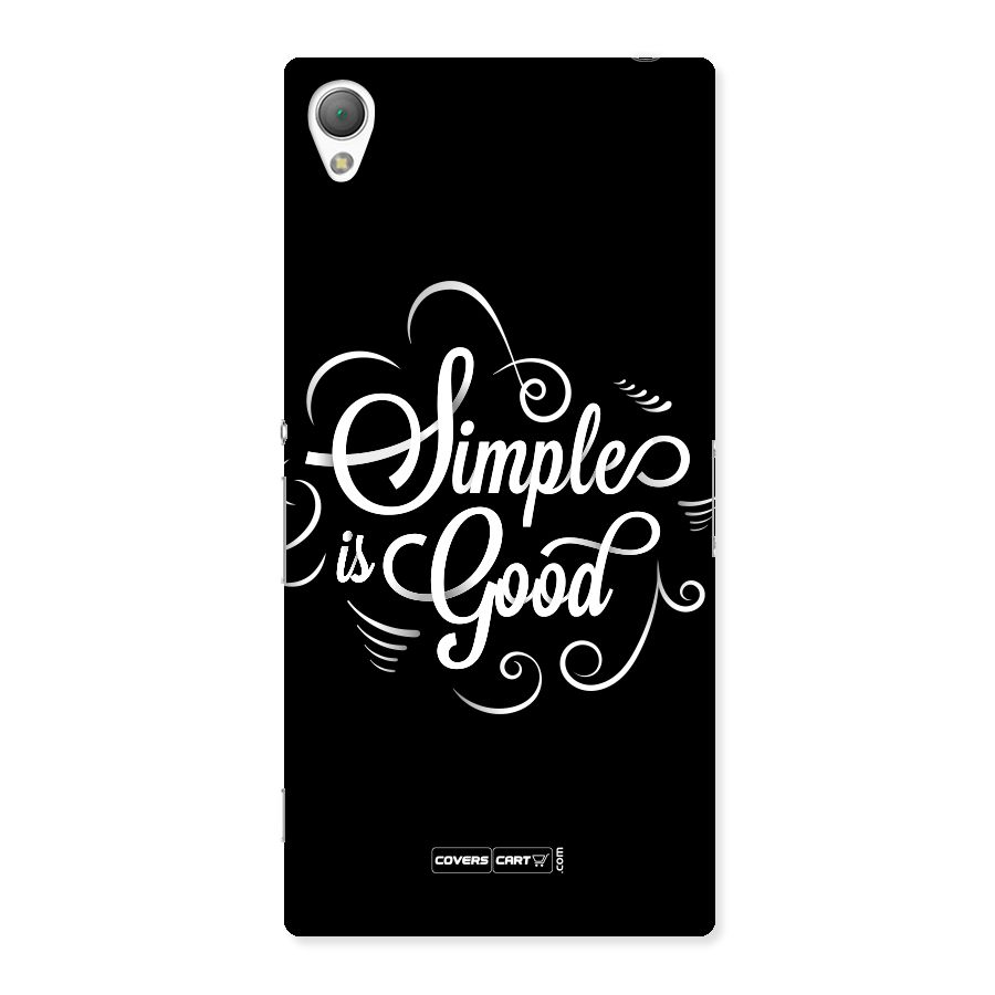 Simple is Good Back Case for Sony Xperia Z3