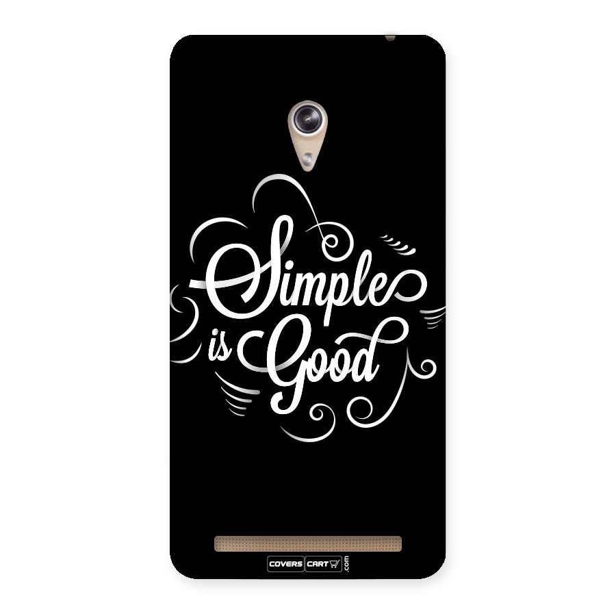Simple is Good Back Case for Zenfone 6