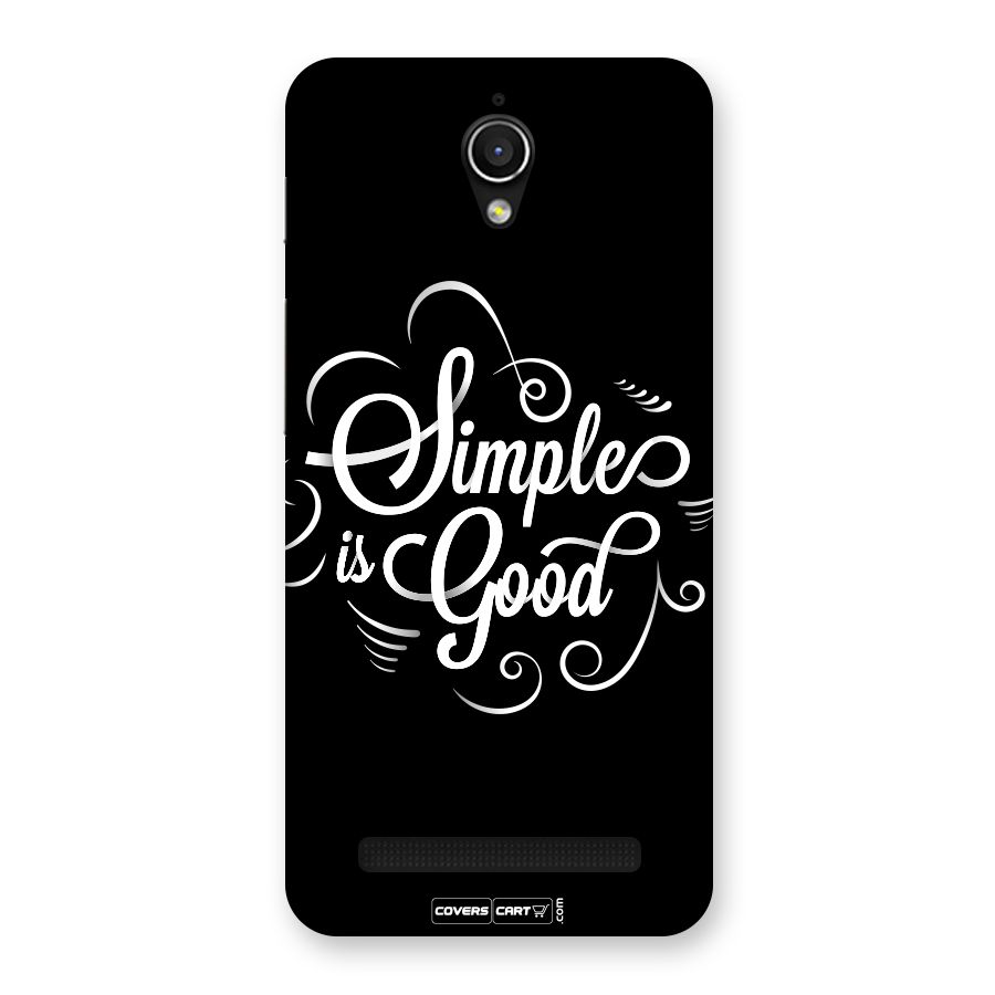 Simple is Good Back Case for Zenfone Go