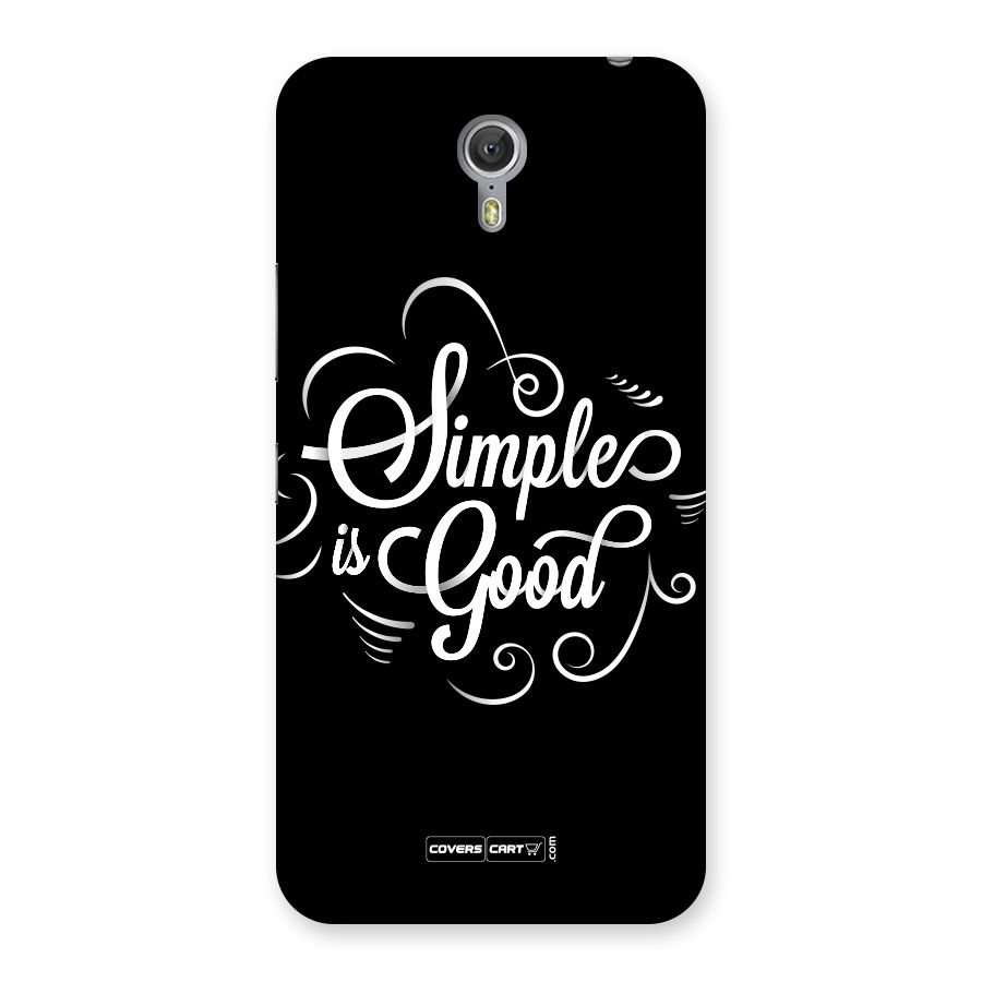 Simple is Good Back Case for Zuk Z1